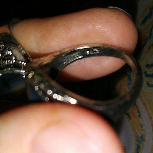 Silver gemstone ring - Picture 4 of 6